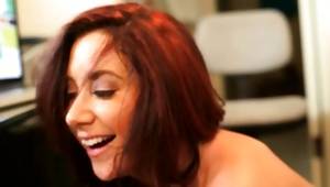 Red haired kinky slut hammered furiously